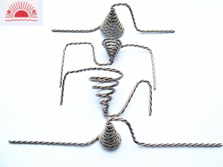 spiral tungsten coiled heater