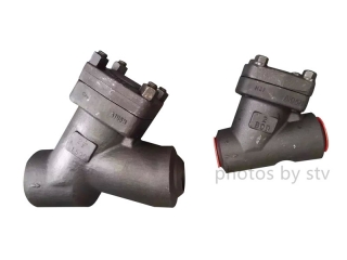 ASTM A105N 1500LB Y Strainer, ASME B16.34, BW, DN65