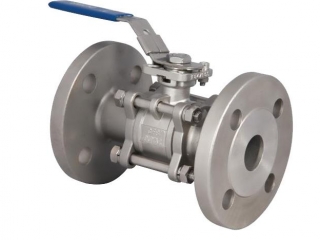DIN 3PC Stainless Steel Ball Valve