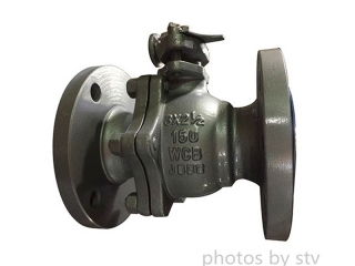 Reduced Bore Ball Valve,150LB.WCB,DN80XDN65